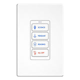 RK1+ 4 Button In-Wall Keypad